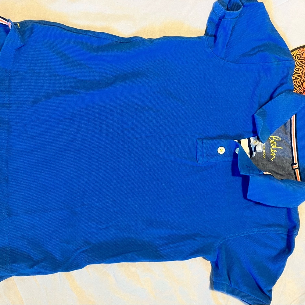 Boden Blue Polo - Picture 3 of 4